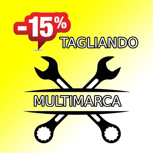 Promozione tagliando -15% multimarca valida per tutti i veicoli Promozione tagliando -15% multimarca valida per tutti i veicoli